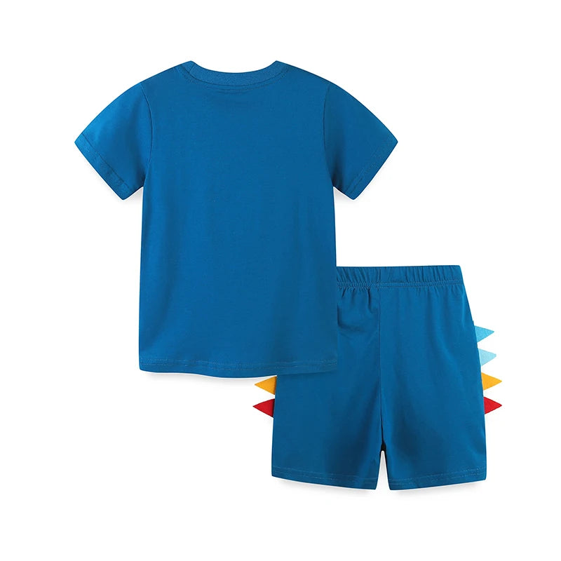 Conjunto Infantil Dinossauro - Estilo Casual Verão