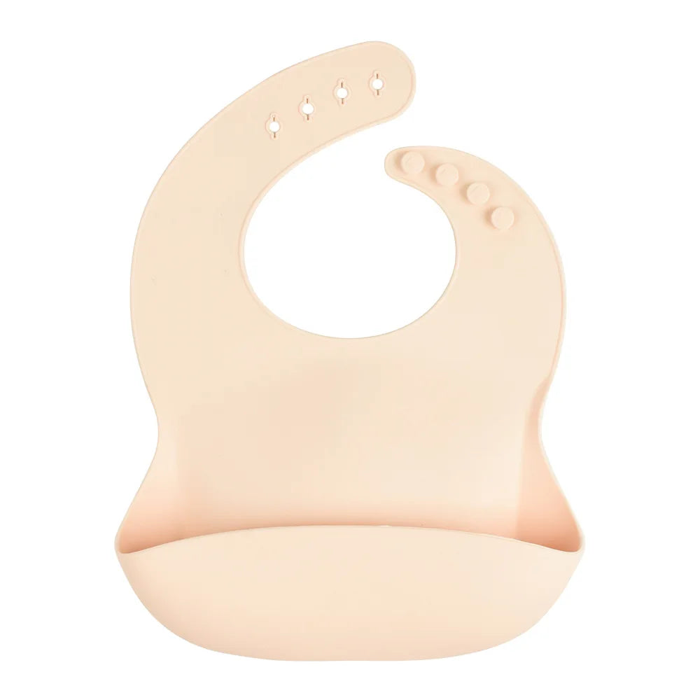 Babador de Silicone Impermeável para Bebês