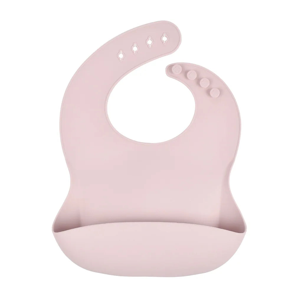 Babador de Silicone Impermeável para Bebês