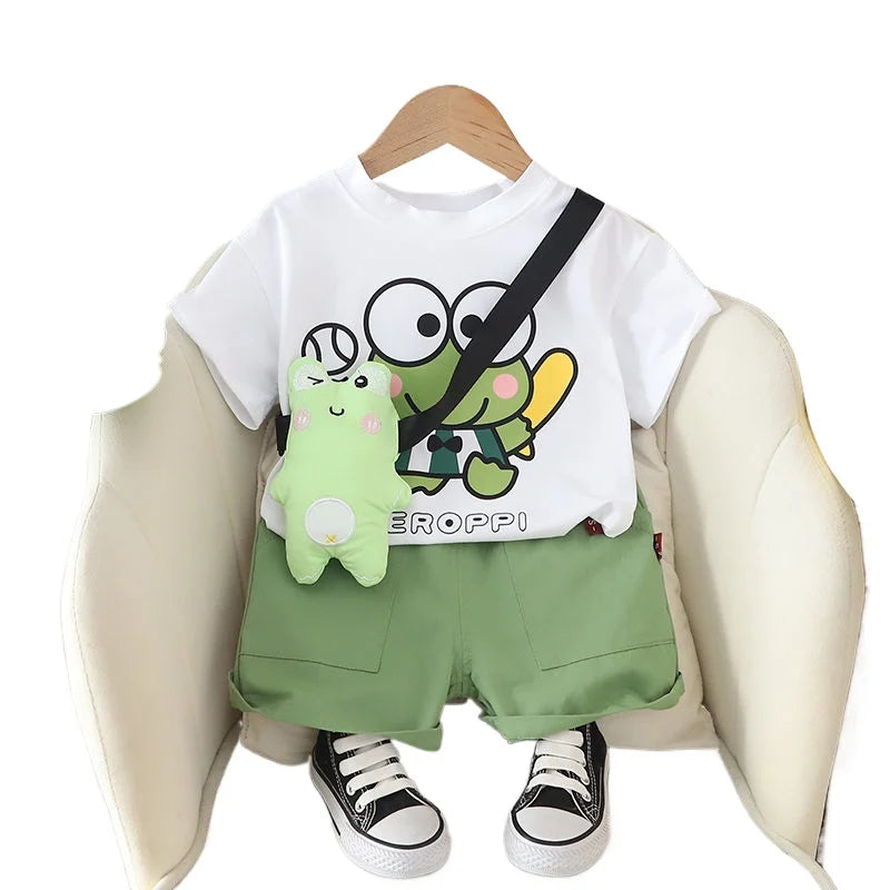 Conjunto Infantil Desenho Animado - Verão Divertido