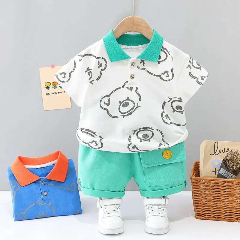 Conjunto Verão Roupa Infantil, Roupa Infantil, Roupa Infantil Meninos, Roupa Infantil Meninas, Roupa Bebê Menino, Roupa Bebê Menina, Moda Infanto Juvenil, Roupinha de Criança