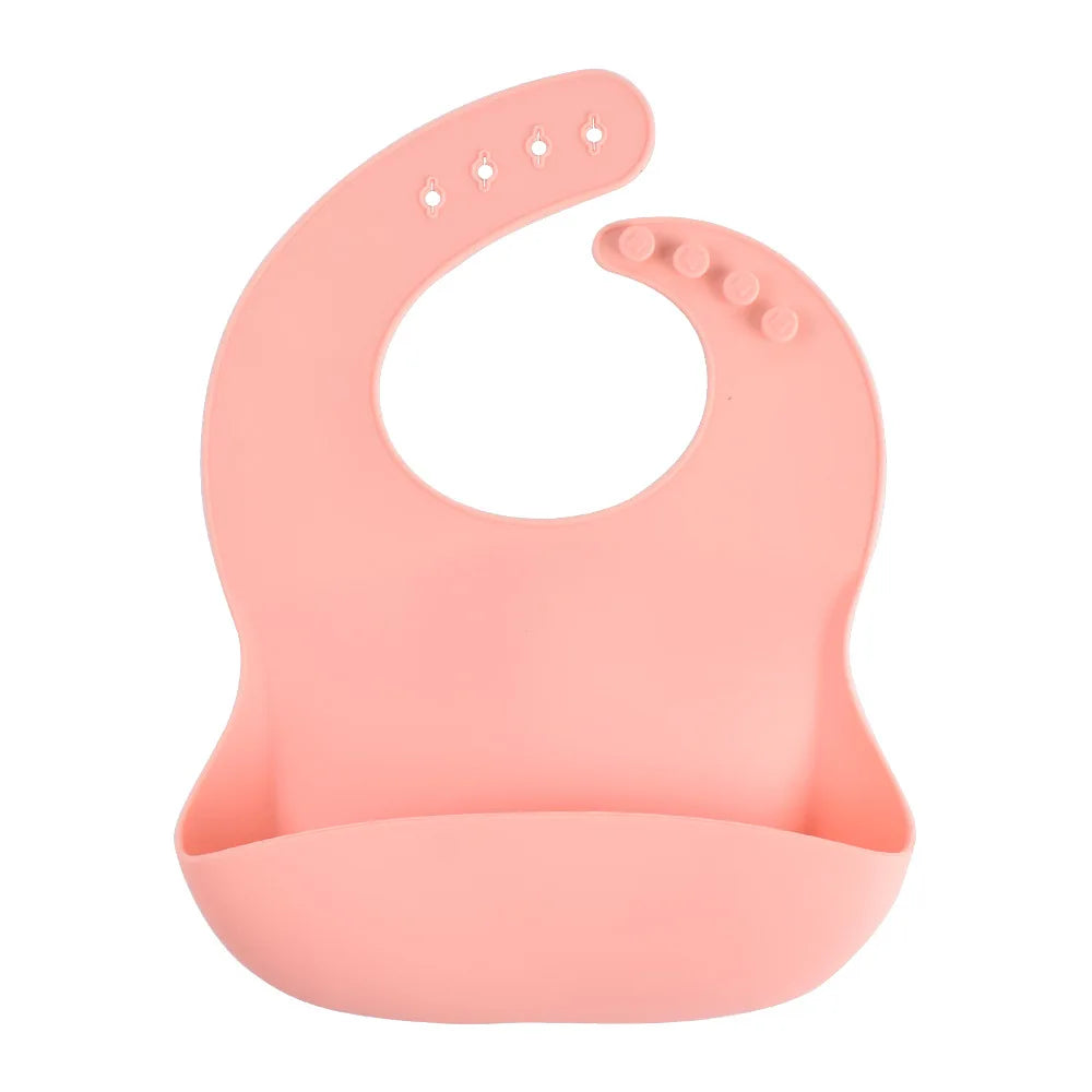 Babador de Silicone Impermeável para Bebês